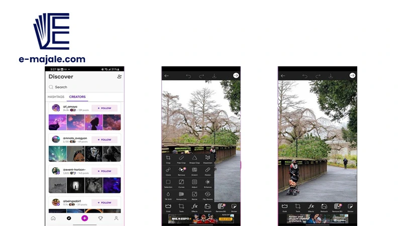 نرم افزار PicsArt