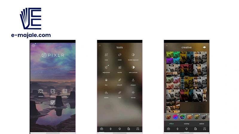 نرم افزار Pixlr
