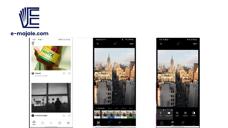 نرم افزار VSCO