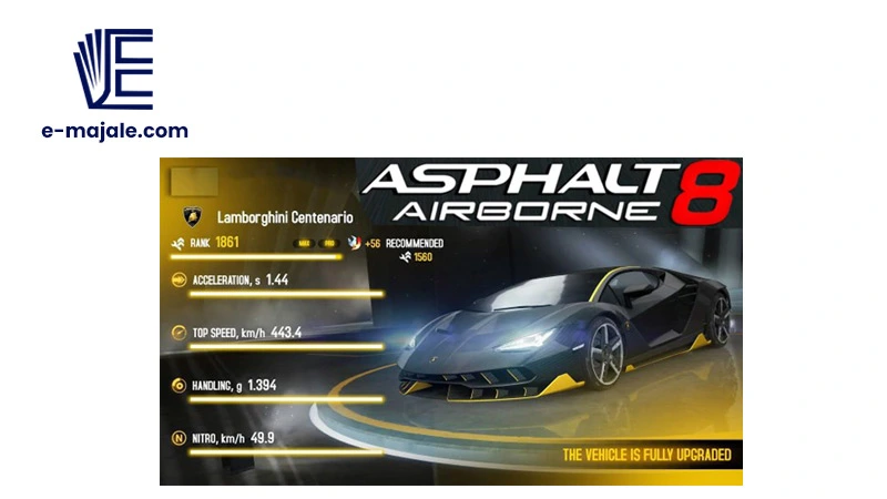 بازی آفلاین Asphalt 8: Airborne