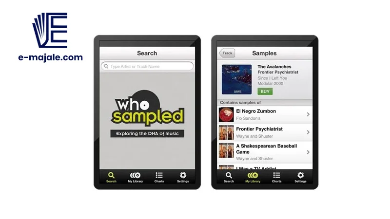 برنامه تشخیص آهنگ WhoSampled